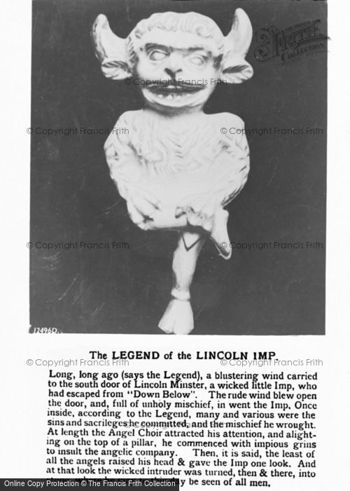 Photo of Lincoln, The Legend Of The Lincoln Imp c.1880