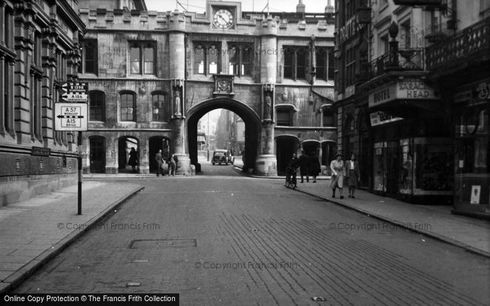 Photo of Lincoln, The Stonebow c.1950