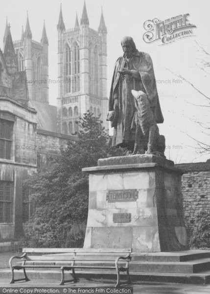 Photo of Lincoln, The Tennyson Monument c.1955