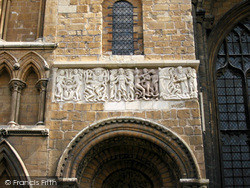 Twelth Century Frieze, Cathedral West Front 2004, Lincoln