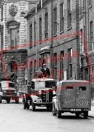 Two Men And A Pick-Up Van, Silver Street c.1950, Lincoln