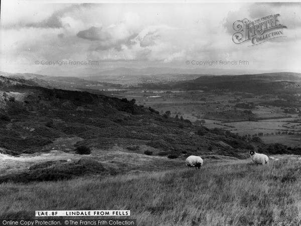 Photo of Lindale In Cartmel, From The Fells c.1960
