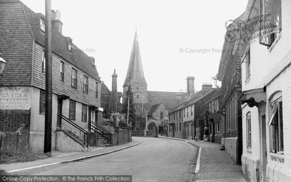 Photo of Lindfield, All Saints Church c.1950