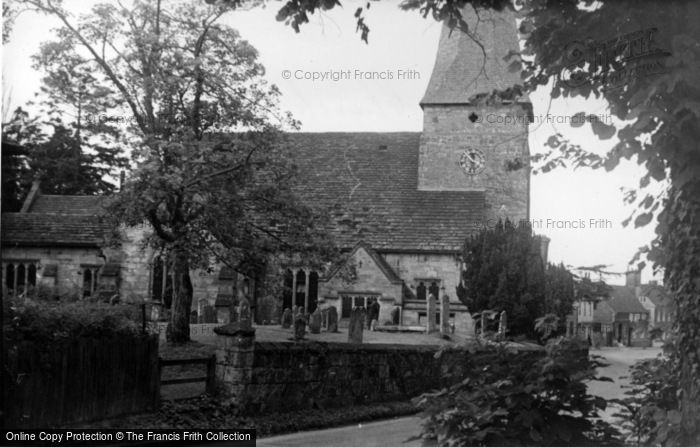 Photo of Lindfield, All Saints' Church c.1955