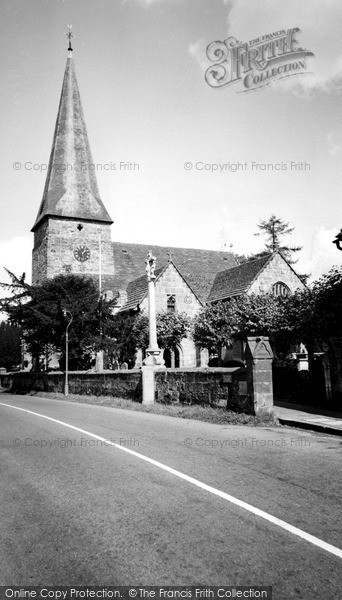Photo of Lindfield, All Saints' Church c.1960