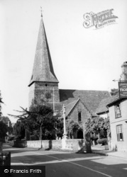 All Saints' Church c.1960, Lindfield