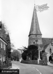 All Saints Church c.1960, Lindfield