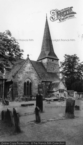 Photo of Lindfield, All Saints' Church c.1965