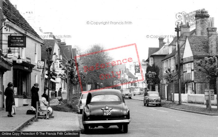Photo of Lindfield, At The Bus Stop c.1960