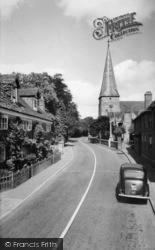 Bower House And All Saints' Church c.1960, Lindfield