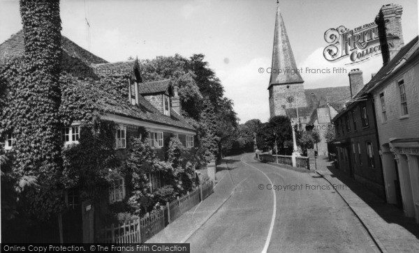 Photo of Lindfield, Bower House And All Saints' Church c.1960