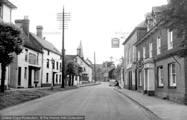Photo of Lindfield, High Street c1955