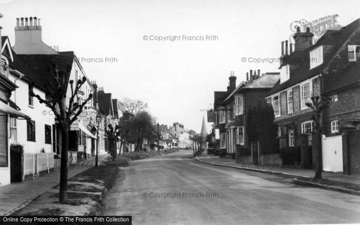 Photo of Lindfield, High Street c.1955