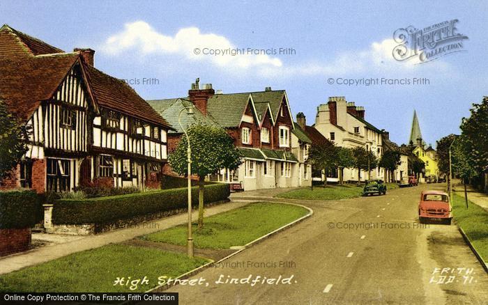 Photo of Lindfield, High Street c.1960