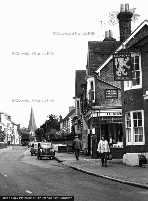 Photo of Lindfield, High Street Pedestrians c.1960