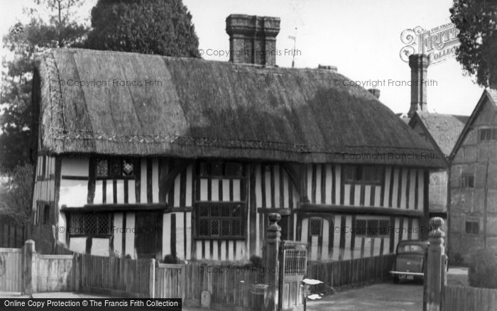 Photo of Lindfield, Thatched Cottage c.1955