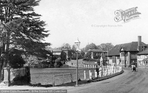 Photo of Lindfield, The Pond And Village c.1950