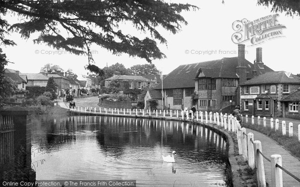 Photo of Lindfield, The Pond c.1950