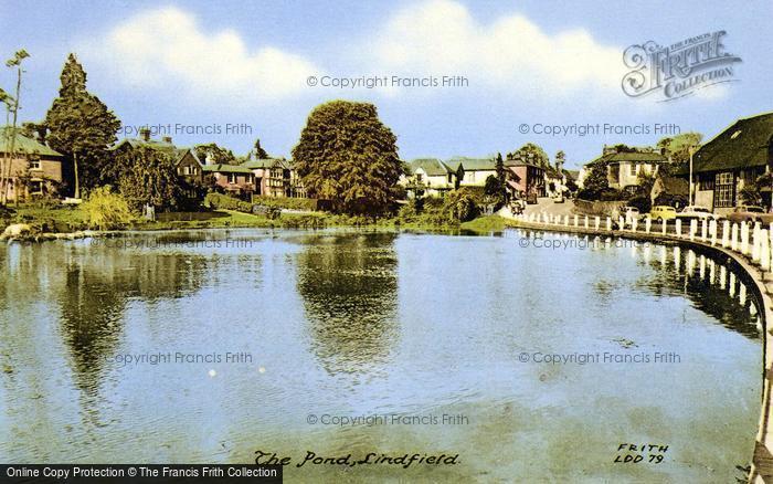 Photo of Lindfield, The Pond c.1960