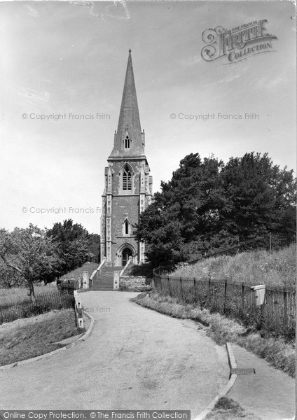 Photo of Lindridge, St Lawrence Church c.1955