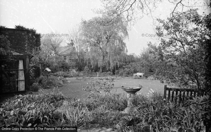 Photo of Lingfield, Church Cottage, The Garden 1959