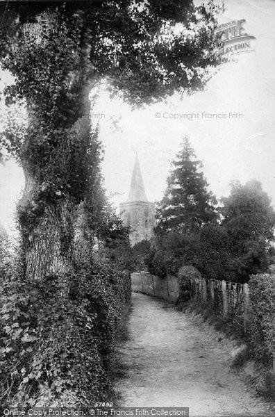 Photo of Lingfield, Church Path 1906