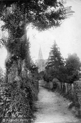Church Path 1906, Lingfield