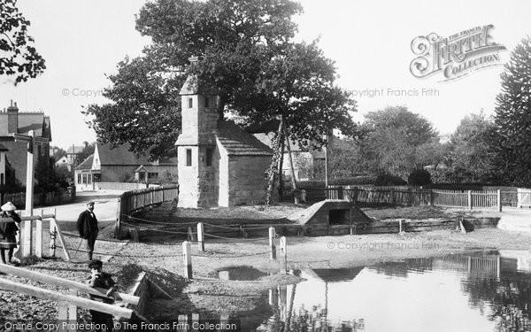 Photo of Lingfield, Old Cage And Pond 1904
