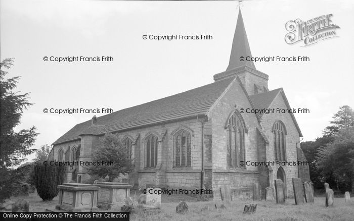 Photo of Lingfield, The Church 1958