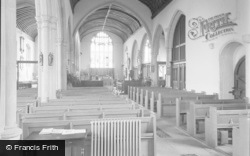 The Church, Interior 1959, Lingfield