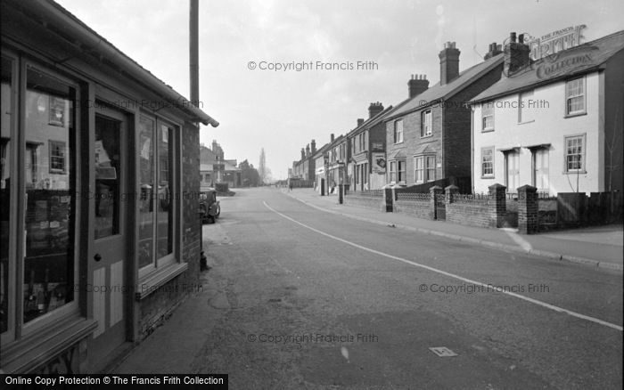 Photo of Lingfield, The Main Road 1955