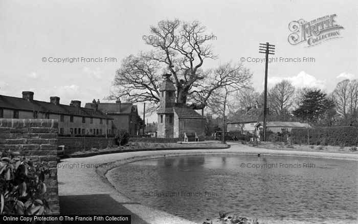 Photo of Lingfield, The Old Prison And The Pond c.1950