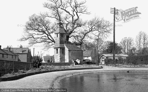 Photo of Lingfield, the Old Prison and the Pond c1950