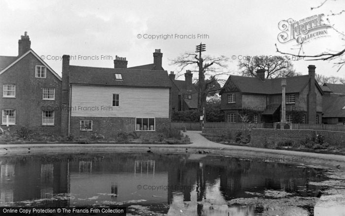 Photo of Lingfield, The Pond 1951