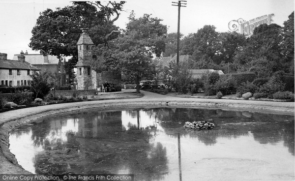 Photo of Lingfield, The Pond 1952