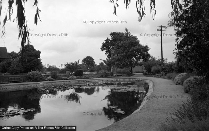 Photo of Lingfield, The Pond 1958