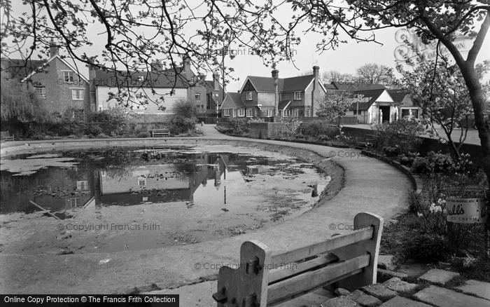 Photo of Lingfield, The Pond 1959