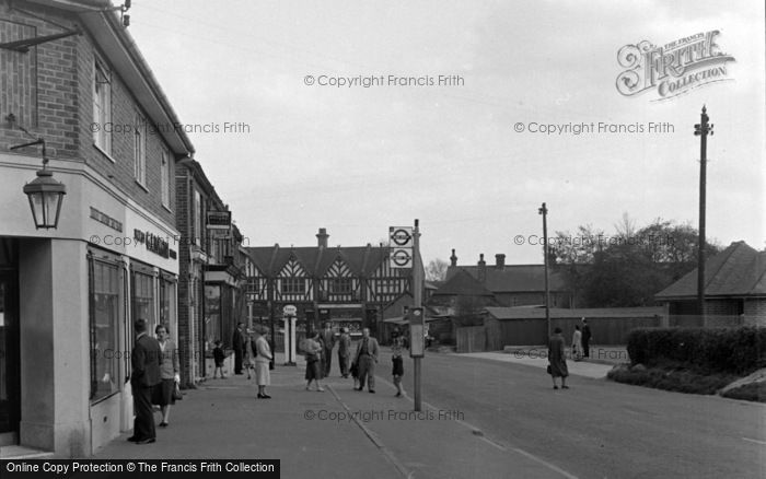 Photo of Lingfield, The Shopping Centre 1955