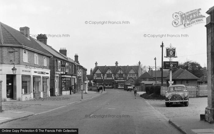 Photo of Lingfield, The Village 1955