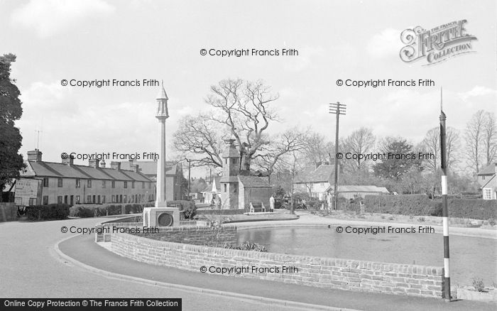 Photo of Lingfield, The Village c.1950
