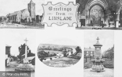 Greetings c.1930, Linslade
