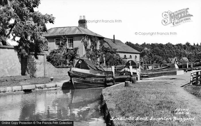 Photo of Linslade, The Lock c.1955