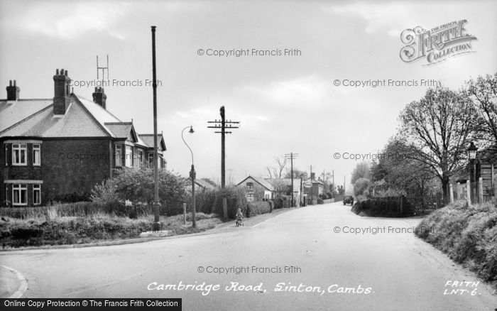 Photo of Linton, Cambridge Road c.1955
