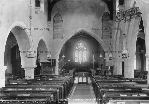 Photo of Linton, Church Interior 1900