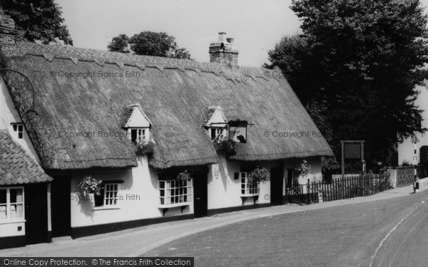 Photo of Linton, 'dog And Duck' Pub c.1960
