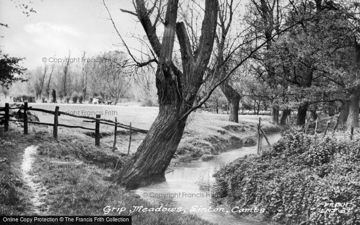 Photo of Linton, Grip Meadows c.1955