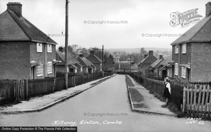 Photo of Linton, Hillway c.1955