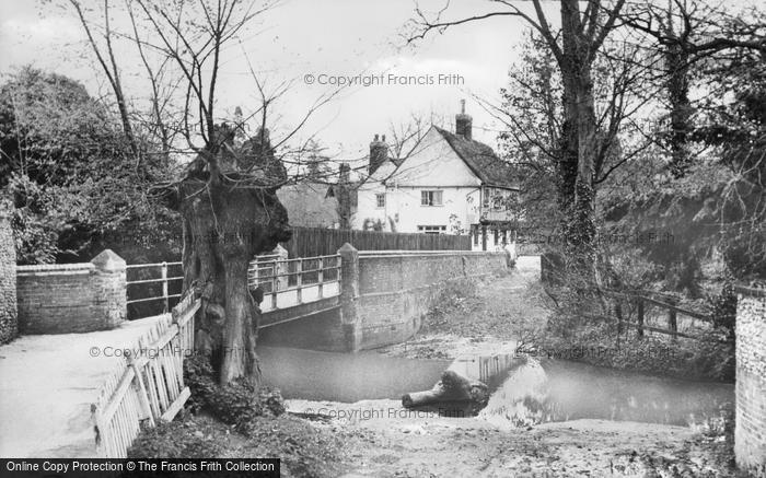 Photo of Linton, Horn Lane Bridge c.1955