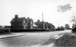 Post Office And Cross Roads c.1955, Linton-on-Ouse