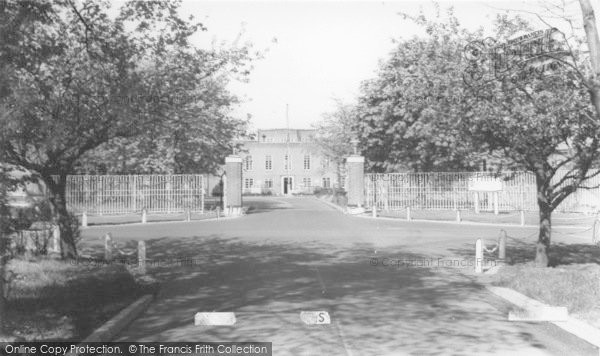Photo of Linton On Ouse, RAF Main Gates c.1955